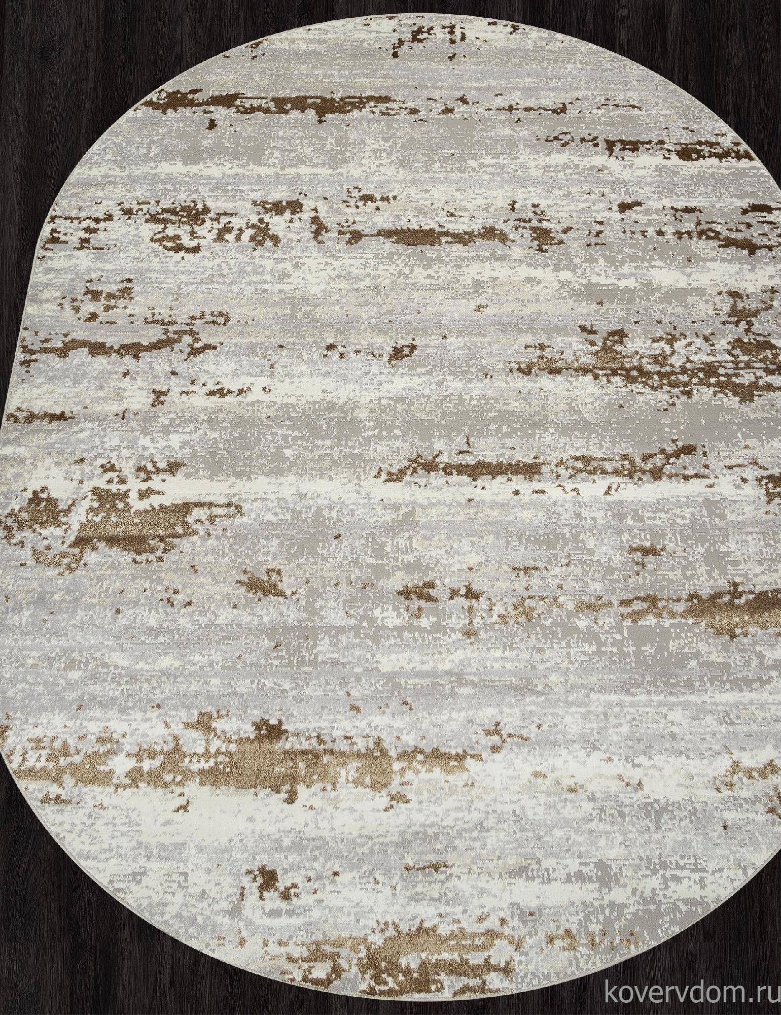 Ковер PALERMO F298 GRAY-GREEN Овал Ковер PALERMO F298 GRAY-GREEN Овал