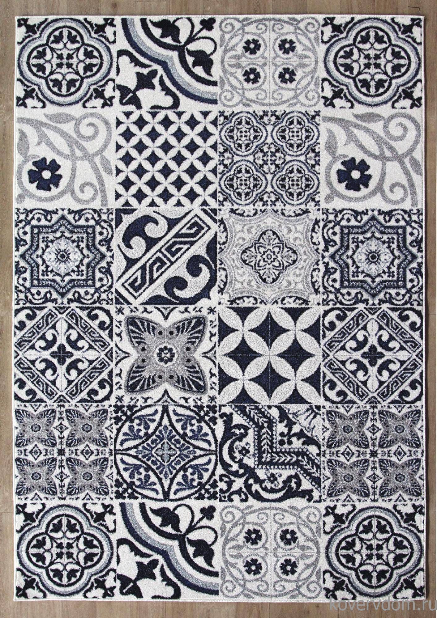 Ковер SUNRISE 2 D553 GRAY-BLUE