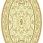 Рельефный ковер из вискозы VENEZIA 5008 192875 beige ОВАЛ