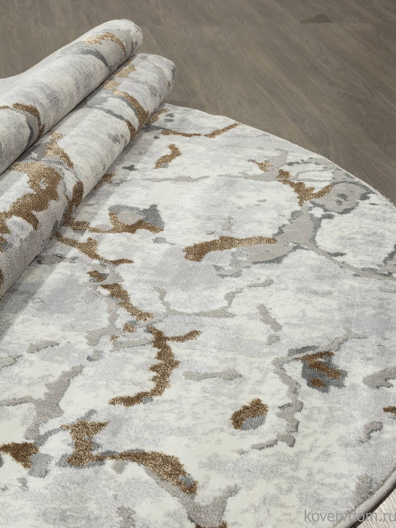 Ковер PALERMO F289 GRAY-GREEN Овал Ковер PALERMO F289 GRAY-GREEN Овал