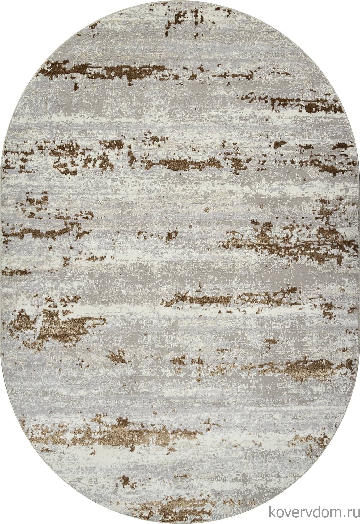 Ковер PALERMO F298 GRAY-GREEN Овал Ковер PALERMO F298 GRAY-GREEN Овал