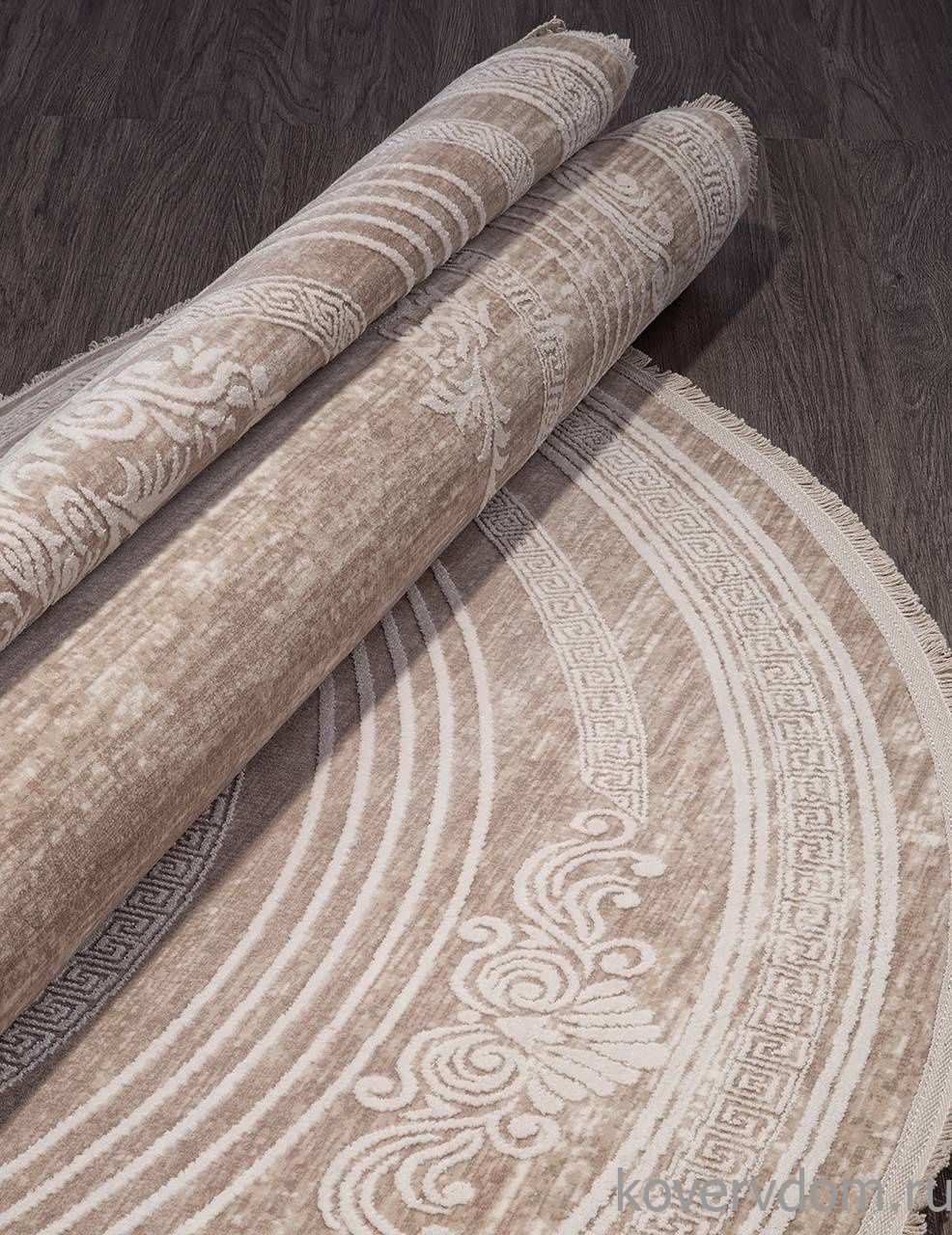 Ковер MILANO 21071Y D.BEIGE / CREAM Круг