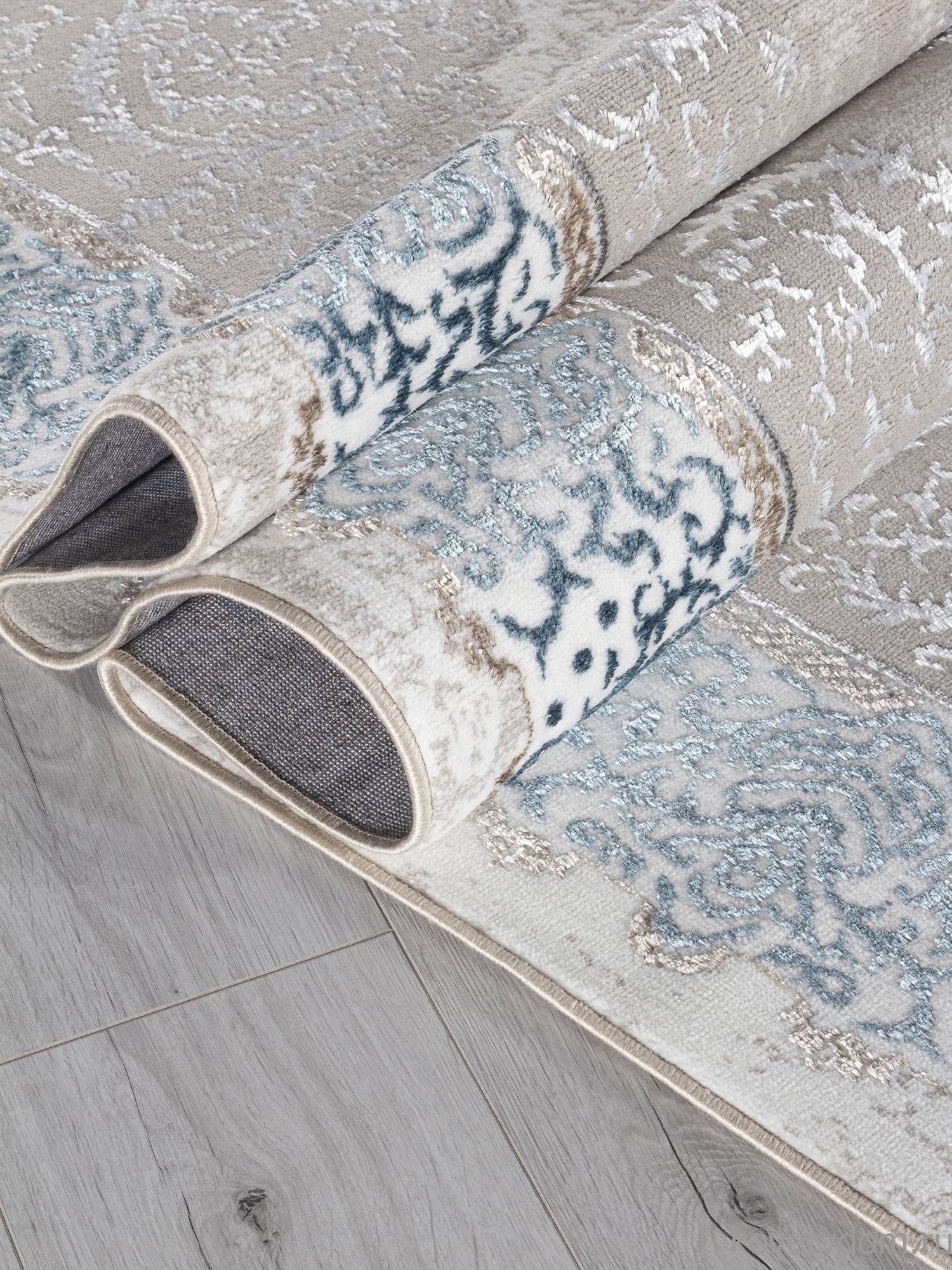 Ковер EFSAN L270A CREAM SHRINK / BLUE FDY Ковер EFSAN L270A CREAM SHRINK / BLUE FDY