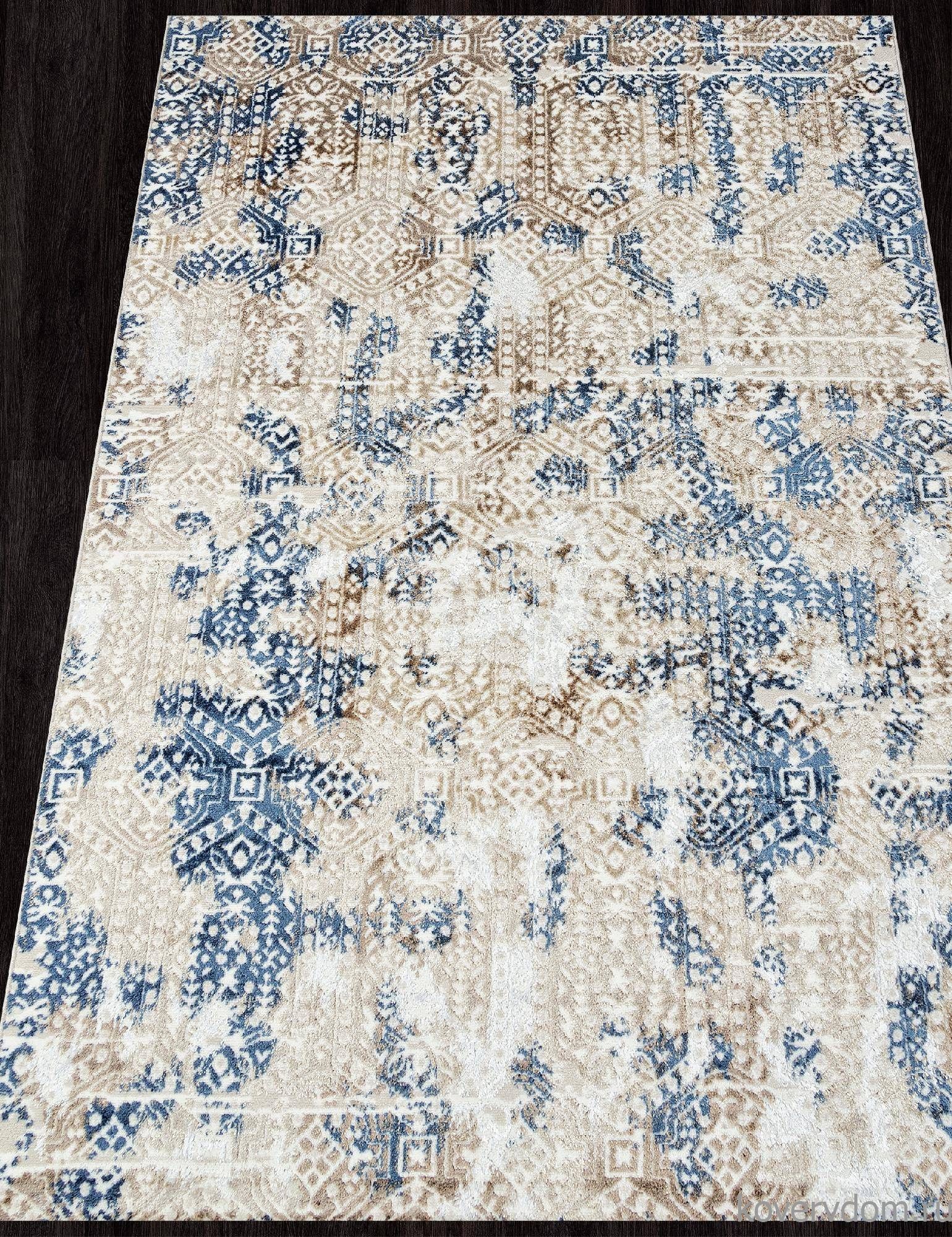 Ковер ANTEP O1699 630 CREAM / BLUE Ковер ANTEP O1699 630 CREAM / BLUE