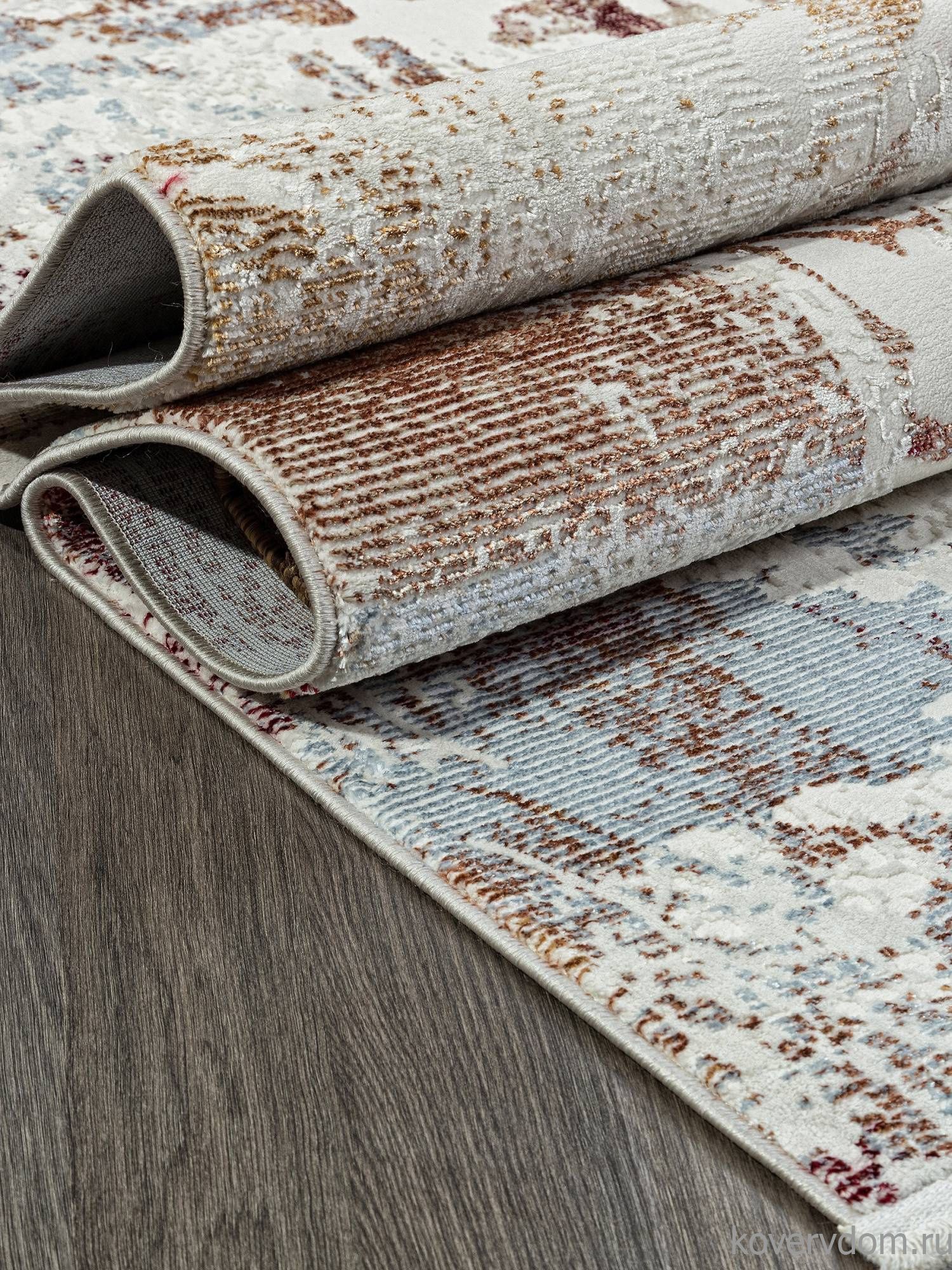 Ковер ASADU 00712F L.BLUE FDY / BEIGE FDY Ковер ASADU 00712F L.BLUE FDY / BEIGE FDY