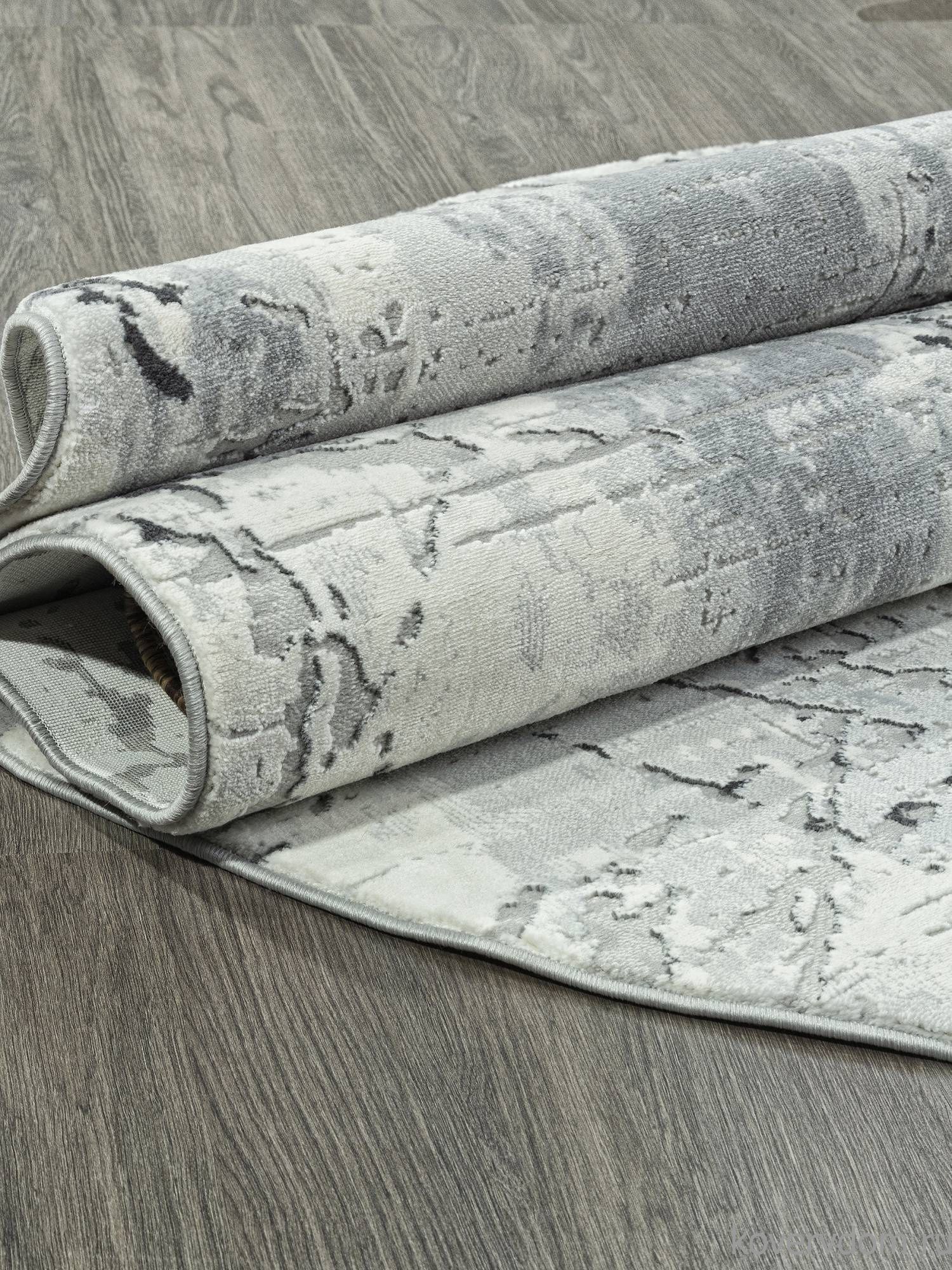 Ковер NENSI GL039G GREY / GREY Овал