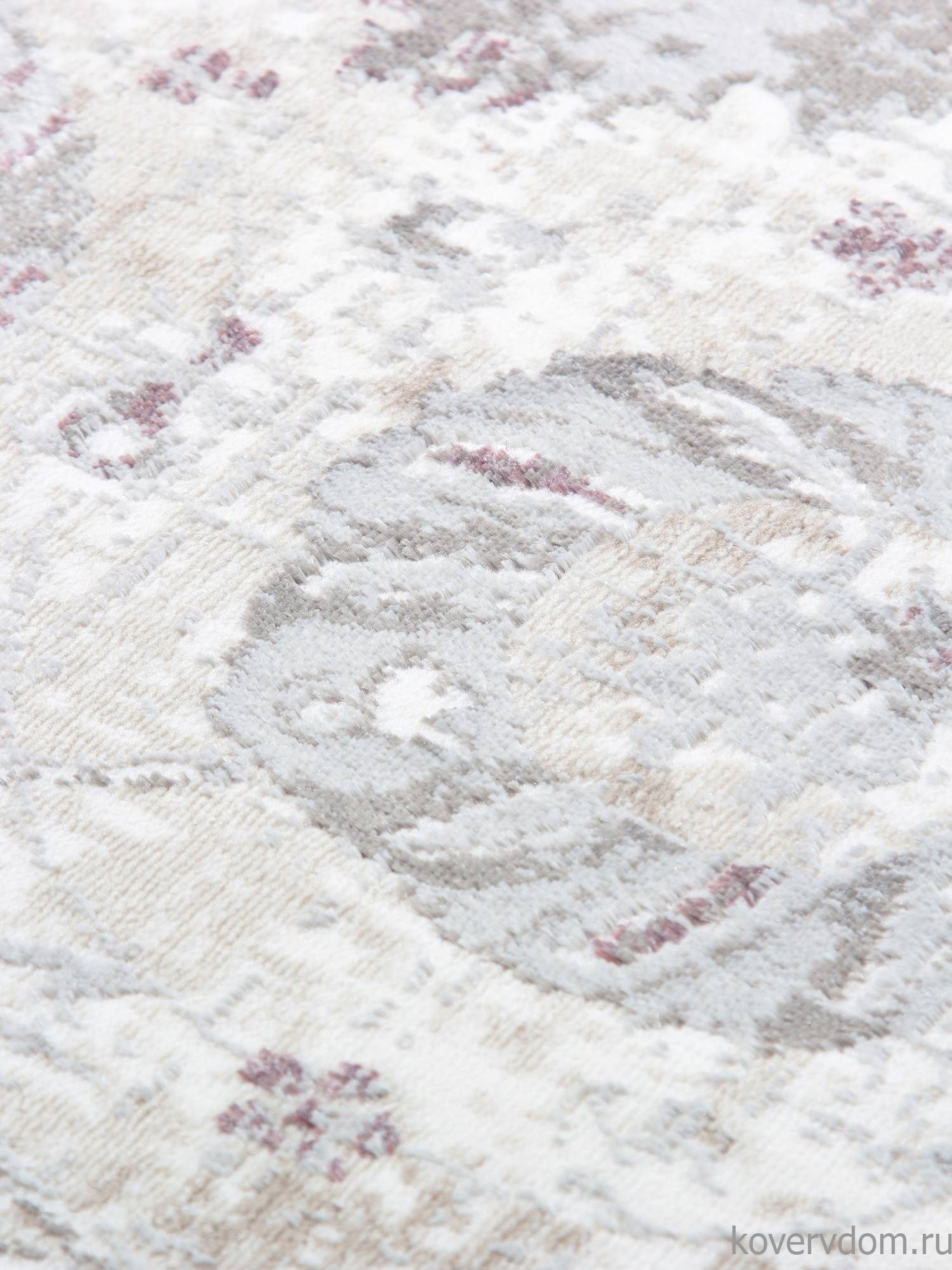 Ковер LILY 9312A S.WHITE / P.LILAC