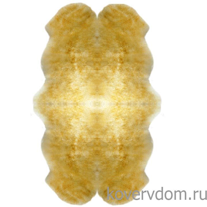 Овчина Новозеландская 4-х шкурная палевая 