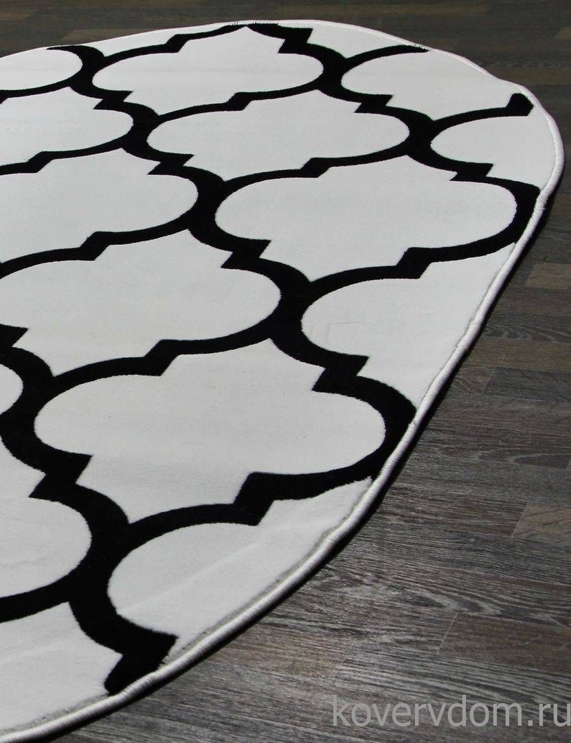 Ковер MEGA CARVING WK d422 NATURAL Овал Ковер MEGA CARVING WK d422 NATURAL Овал