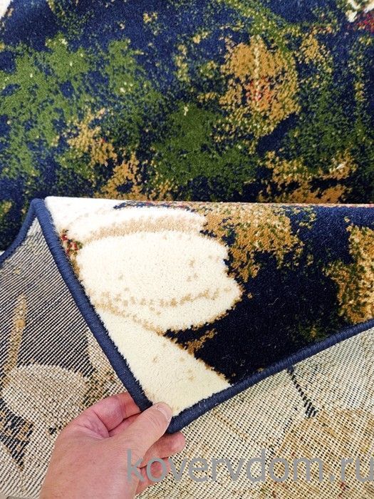 Ковер Ромашки синий Ковер Ромашки синий