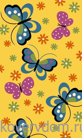 Детский ковер Кристэл 0772 yellow