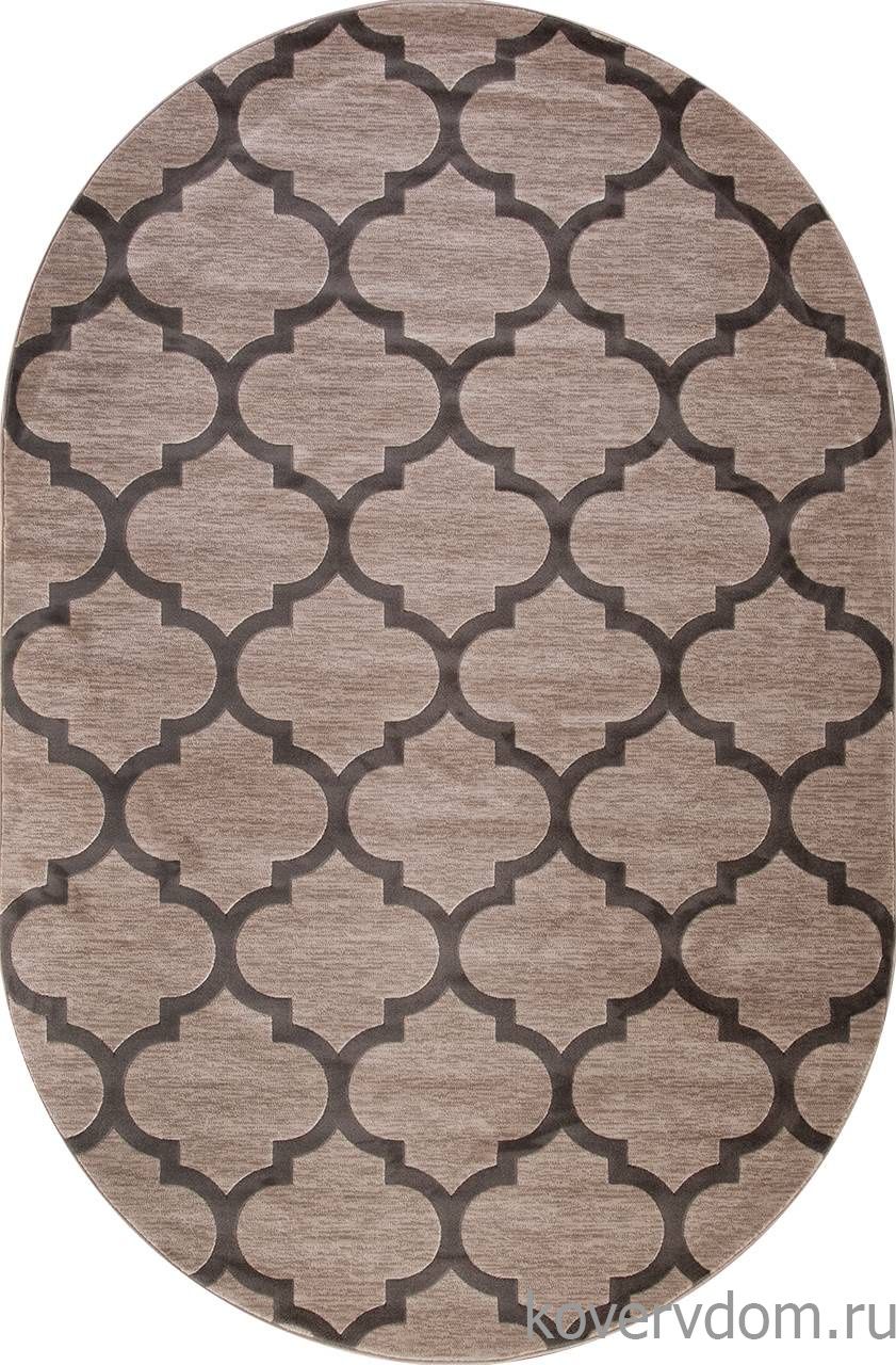 Ковер MEGA CARVING WK d422 BEIGE Овал Ковер MEGA CARVING WK d422 BEIGE Овал