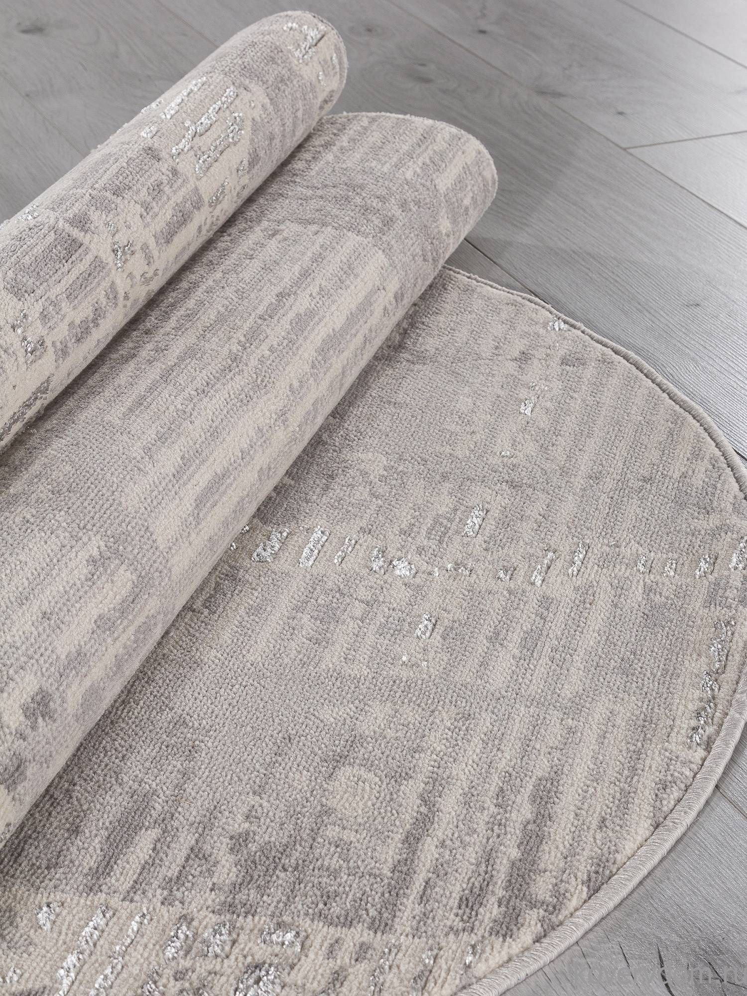 Ковер LIMAN F168 CREAM-GRAY Овал