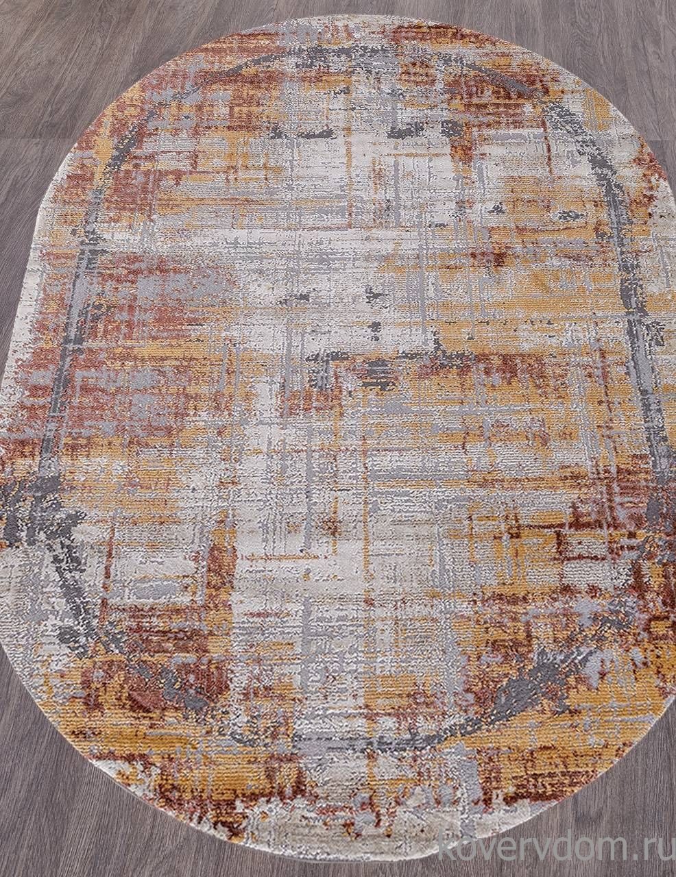 Ковер OPERA 5027G COPPER / GREY Овал Ковер OPERA 5027G COPPER / GREY Овал