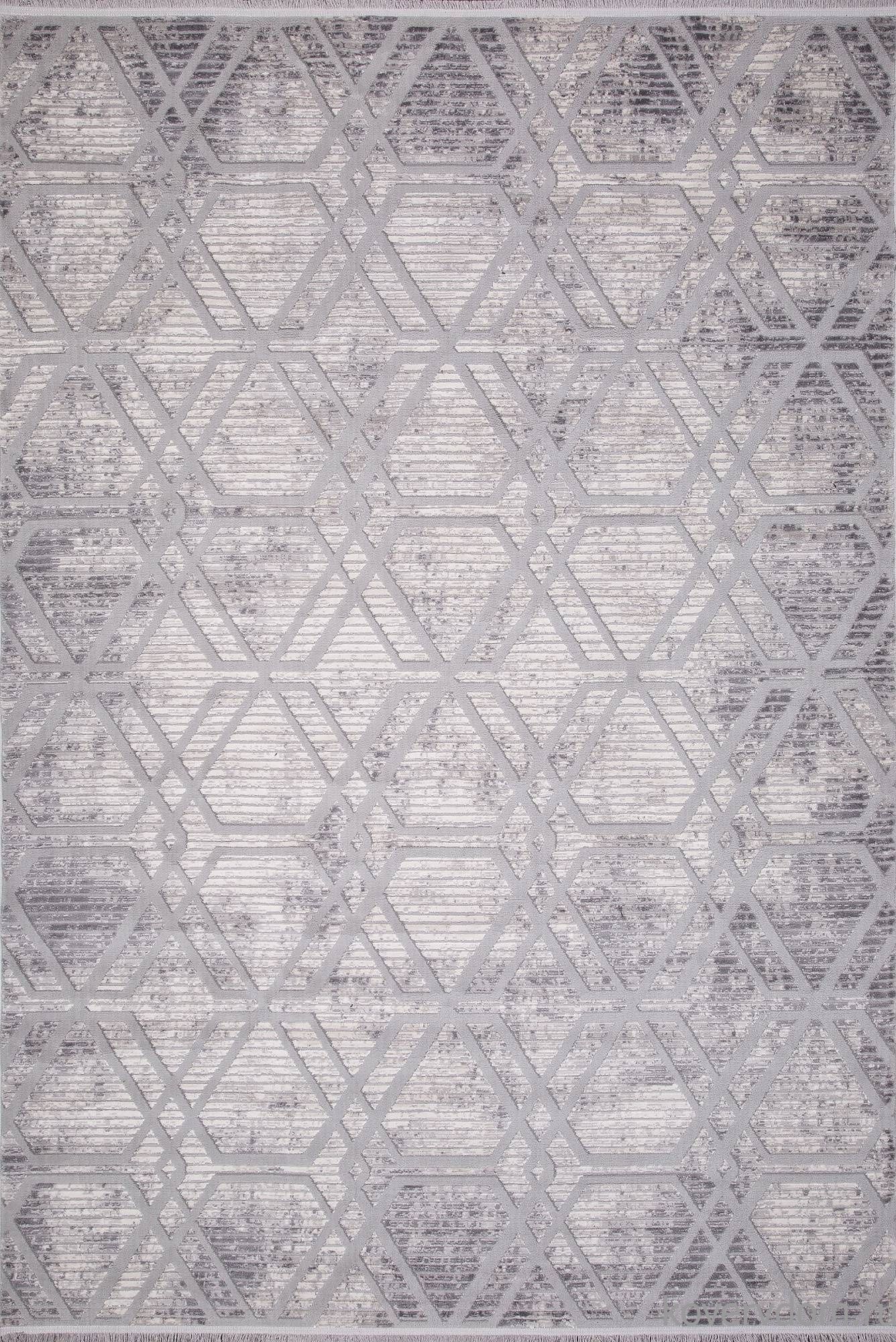 Ковер ALANYA 22366A GREY SHR / L.GREY