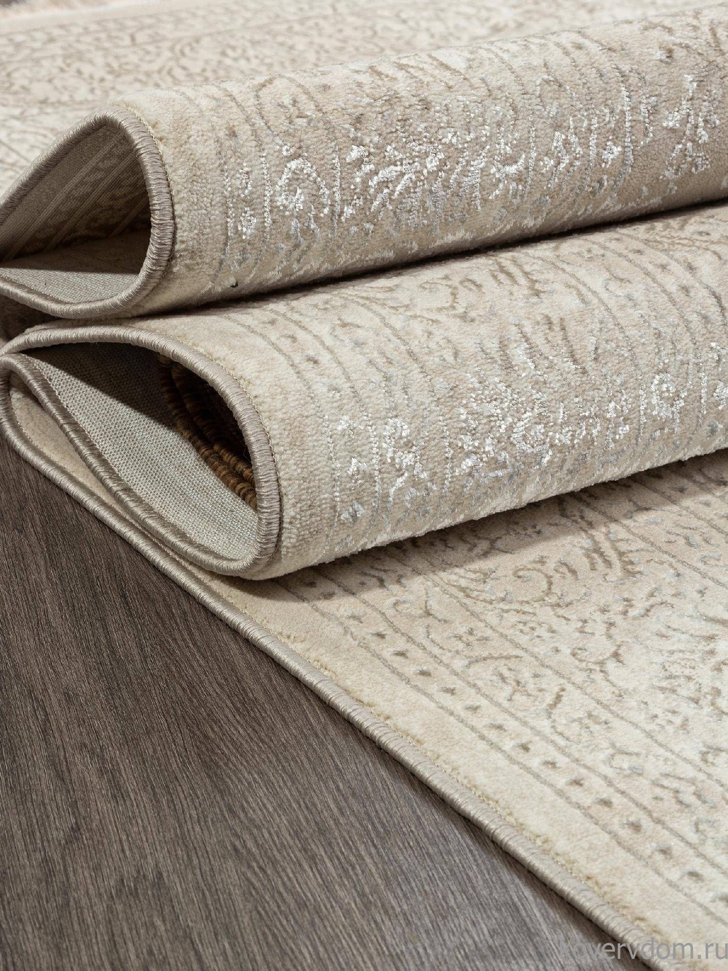 Ковер MIKONOS-A F568AF CREAM / CREAM Ковер MIKONOS-A F568AF CREAM / CREAM