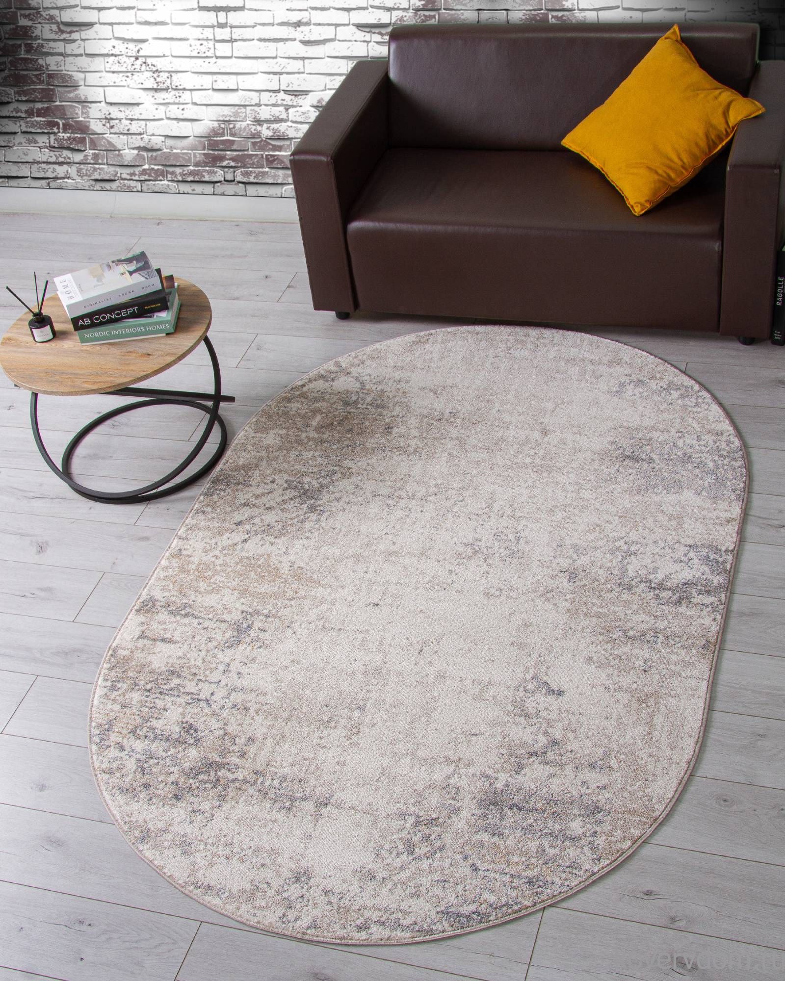 Ковер TORNADO F161 BEIGE Овал Ковер TORNADO F161 BEIGE Овал