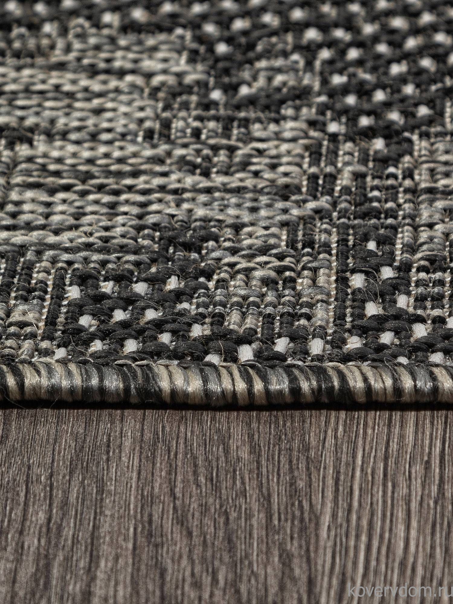 Ковер-циновка KAIR S131 BLACK-GRAY Ковер-циновка KAIR S131 BLACK-GRAY
