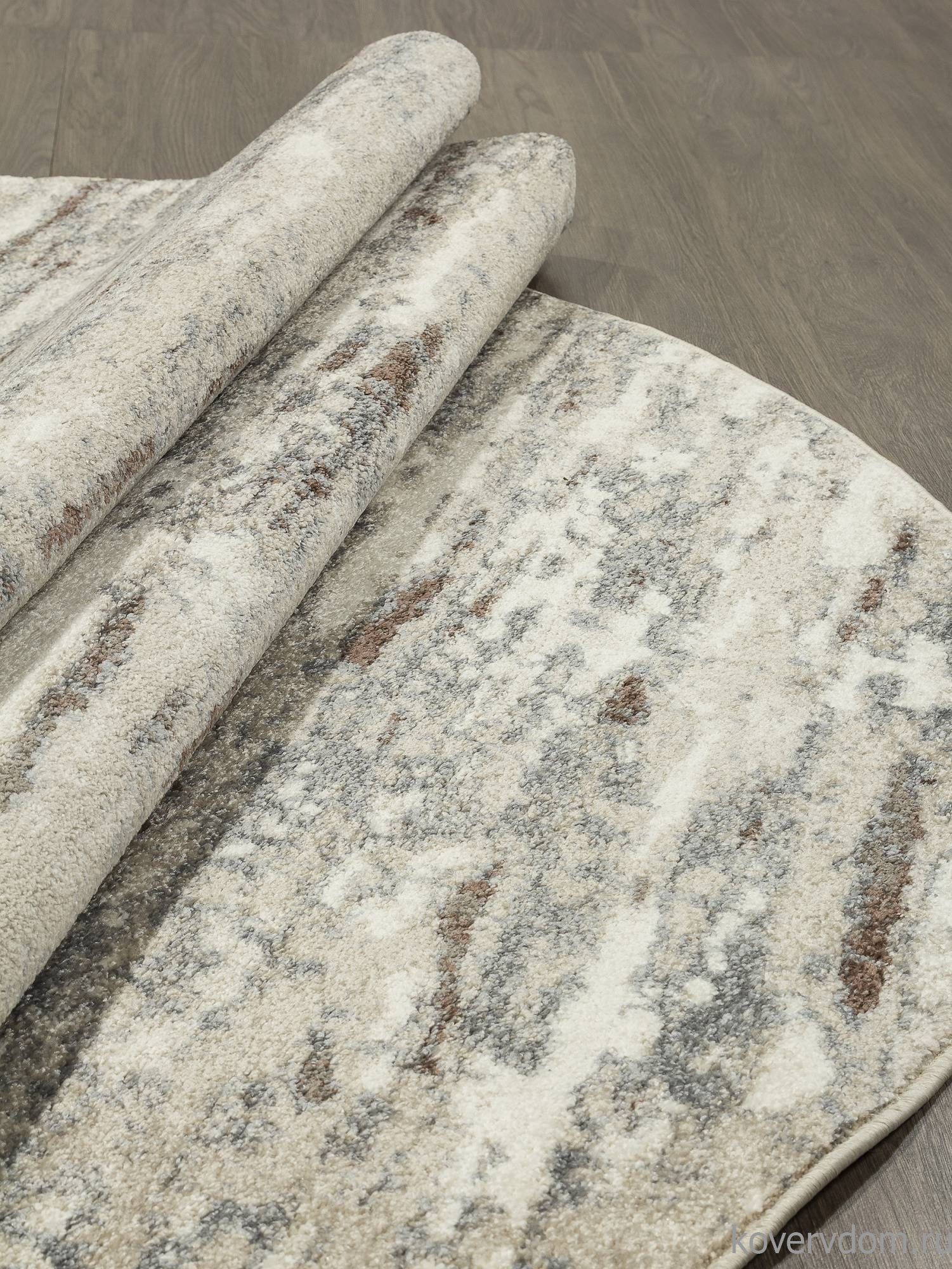 Ковер TORNADO F301 BEIGE-BROWN Овал Ковер TORNADO F301 BEIGE-BROWN Овал