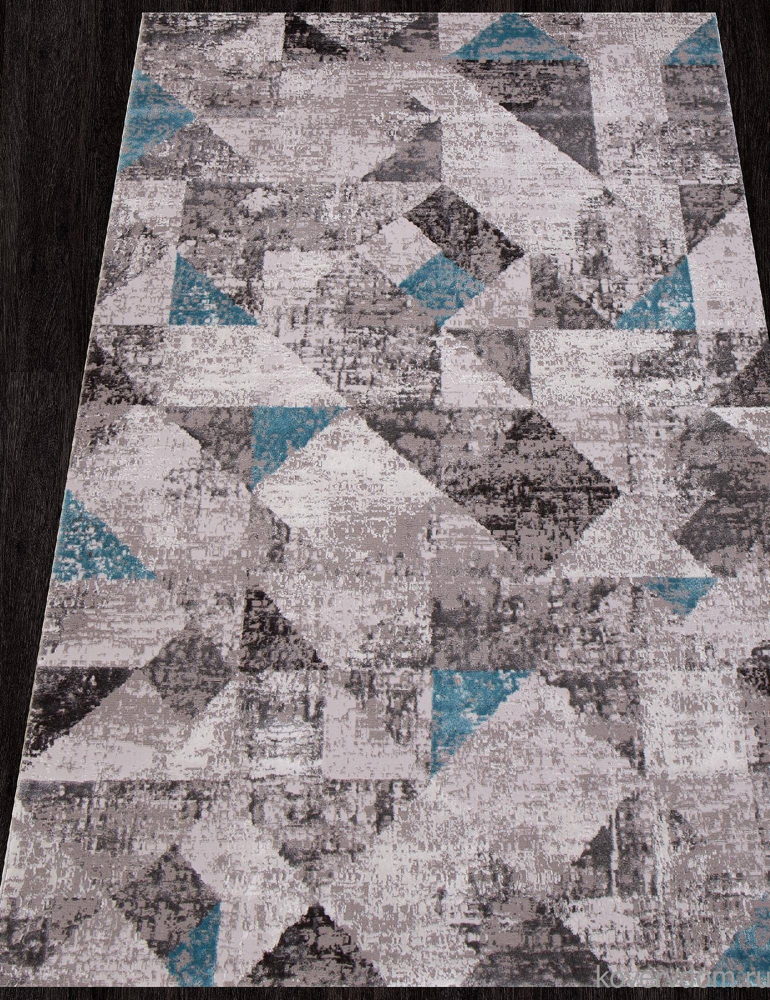 Ковер TEMPO 01459A C.POLY GREY / L.BLUE Ковер TEMPO 01459A C.POLY GREY / L.BLUE