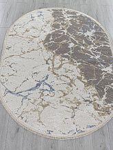 Ковер из Турции MOSSO 27231A GRY / NAVY Овал