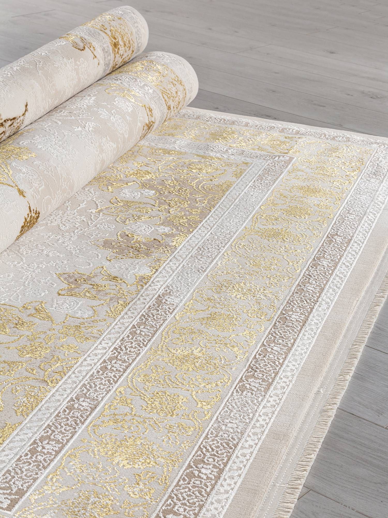 Ковер DELINA A064A CREAM / GOLD FDY