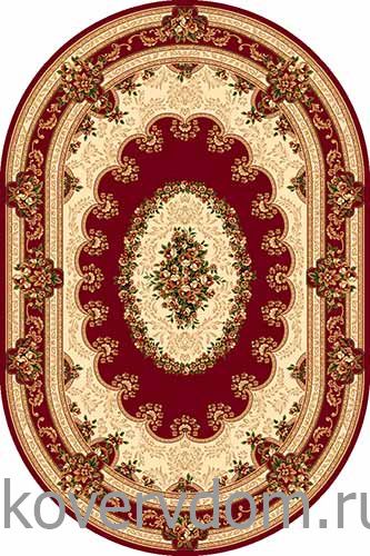 Ковер DA VINCI 5440 RED Овал