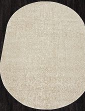 Ковер длинноворсовый SOFIA-A T600 LIGHT BEIGE Овал