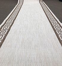 Ковровая дорожка циновка VEGAS S002 CREAM-BROWN
