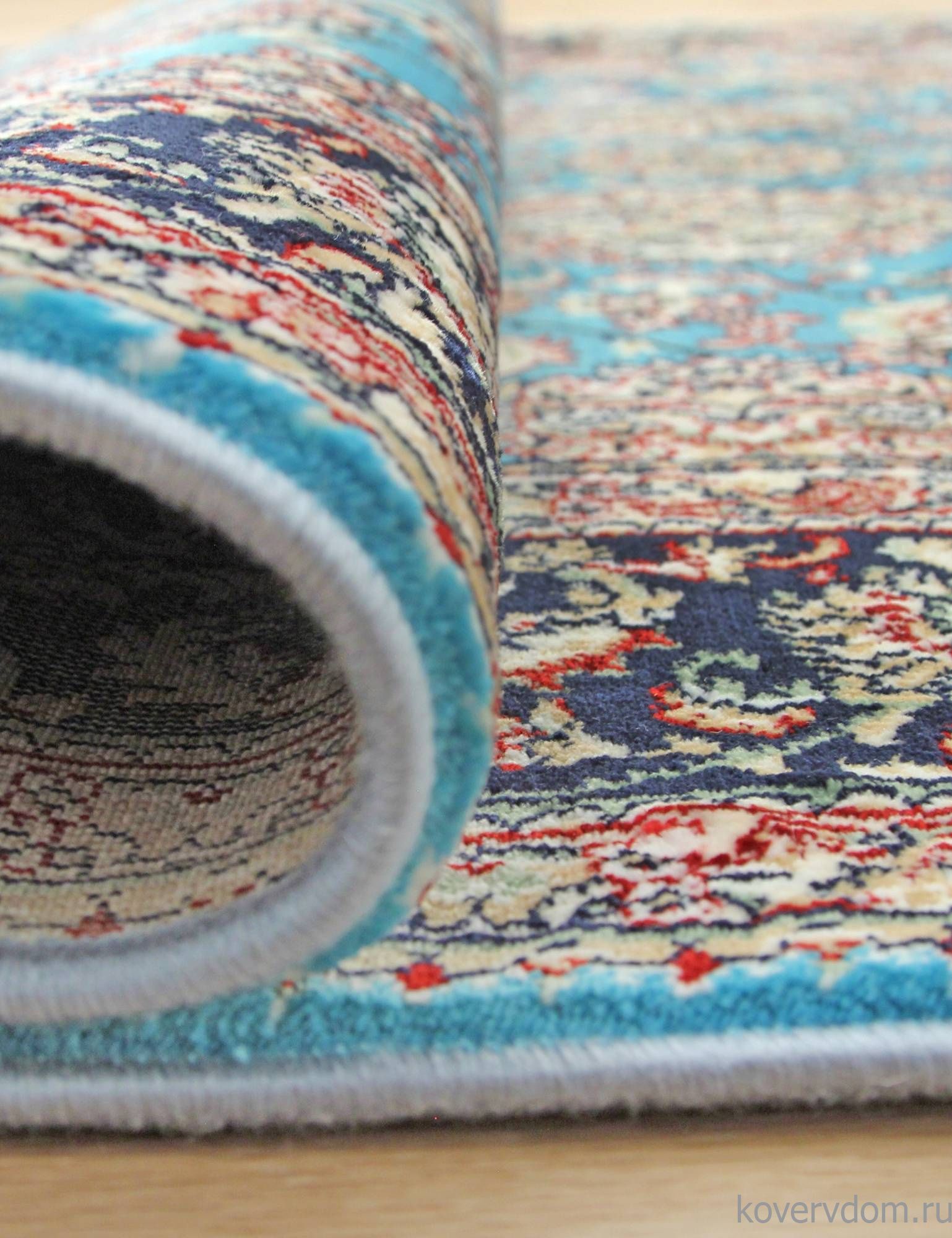 Ковер BROOKLYN 08613L TURQUOISE / TURQUOIS Ковер BROOKLYN 08613L TURQUOISE / TURQUOIS